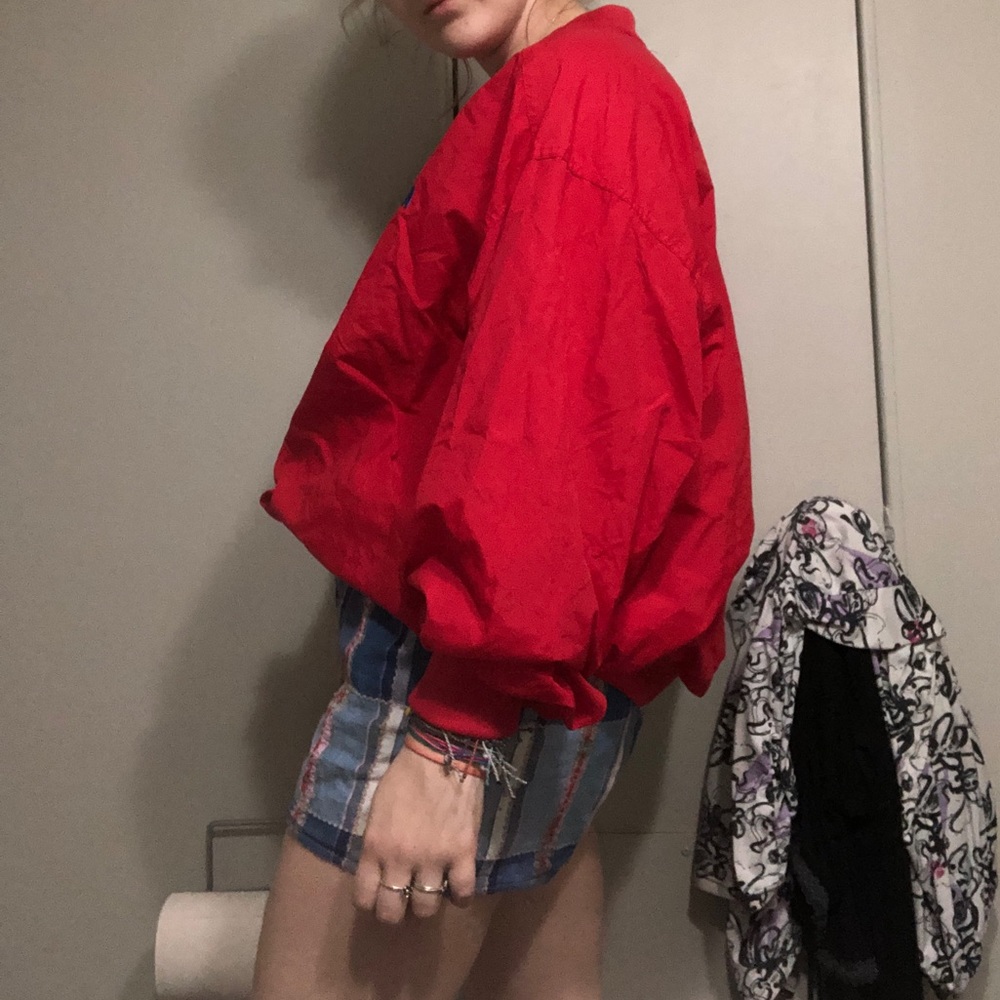 Red Parachute Jacket - Picture 5 of 6